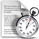 Cron stopwatch file schedule clock