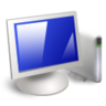 Computer monitor screen