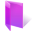 Folder violet