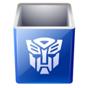 Transformers decepticon bin empty recycle