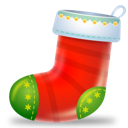 Boot sock christmas