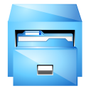 File-manager drawer