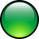 Green aqua ball