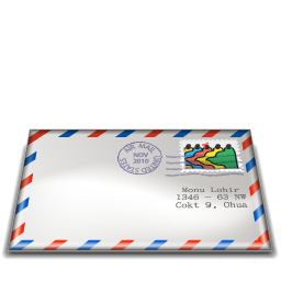 Email post envelope