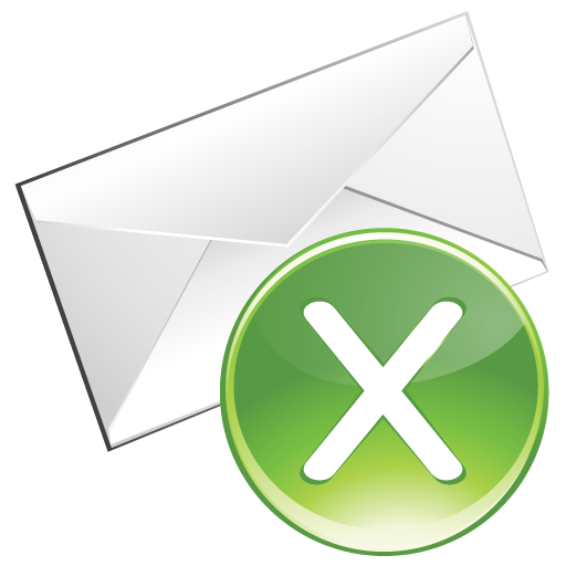 Remove green email