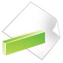 Document green minus