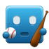 Blue ibaseball