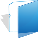 Blue folder