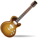 Rock guitar instrument music