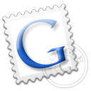 Google stamp gmail grey