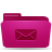 Folder pink mails