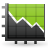 Stock graph chart