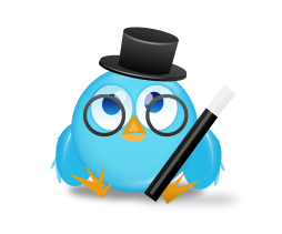 Magician twitter bird