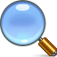 Zoom find magnifying glass search