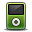 Ipod mp3 player apple green