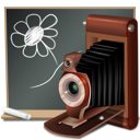 Black board school camera