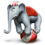 Circus elephant