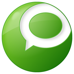 Social technorati button green