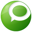 Social technorati button green