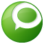 Social technorati button green