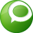 Social technorati button green