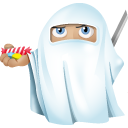 Ninja ghost halloween