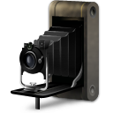 Antique folder camera bellows image photography vintage photo kodak
