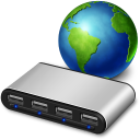 Network usb hub