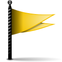 Actions flag yellow