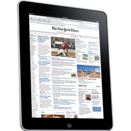 Ipad newspaper side news computer tablet hardware movie