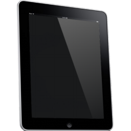 Ipad tablet side blank computer hardware