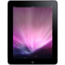 Ipad tablet front computer space hardware background