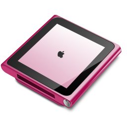 Ipod nano player pink mp3