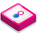 Flickr social logo