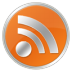 Rss social logo arrow