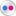 Flickr white social logo