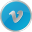 Vimeo social logo