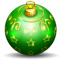 Christmas tree ball sport