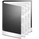 Folder black file document doc paper