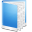 Blue folder file document doc paper