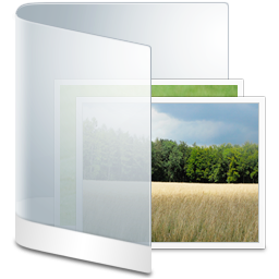 Folder white picture