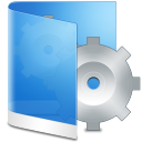 Folder blue system