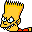 Simpsons family fiendish bart