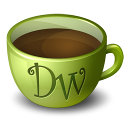 Coffee java drink meal dreamweaver food adobe