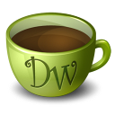 Coffee java drink meal dreamweaver food adobe