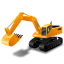 Excavator truck tractor