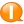 Speech balloon orange