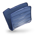 Folder dark blue