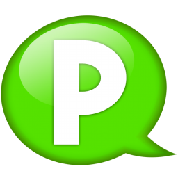 Speech balloon green