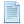 Blue text document